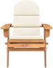 vidaXL Adirondack-Gartenstuhl mit Kissen Massivholz Akazie 360031 Bild 3