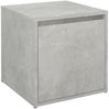 vidaXL Schubladenbox Betongrau 40,5x40x40 cm Holzwerkstoff 808778 Bild 2