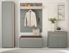 Garderobe Set 6-tlg. Center in Salbei und Eiche 260 x 200 cm Bild 2