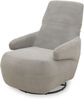 DOMO. collection Sessel 700015, Polstersessel, gepolsterte Rückenlehne, Rückenfunktion, Drehfunktion, Wippfunktion, Cocktailsessel, Loungesessel, 68 x 88 x 67 (BxTxH), grau Bild 5