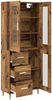vidaXL Highboard Altholz 69,5 x 34 x 180 cm Holzwerkstoff 3415659 Bild 5