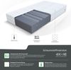 Matratze 80x200 cm COMFORT MAX Plus 7 Zonen 24 cm H4 Kaltschaum Wellness Bild 3