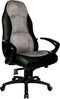 Topstar Speed Chair, Chefsessel, Bürostuhl, Schreibtischstuhl, inkl. Armlehnen, Kunstleder/Mikrofaser, schwarz/grau Bild 5