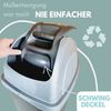 GarPet Mülltrennsystem 2er Set Mülleimer Schwingdeckel Mülleimer Küche 60l Mülltrenner Abfall Bild 4