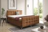 Boxspringbett Schlafzimmerbett PERLA PREMIUM 140x220cm Stoff Coral Braun Bild 1