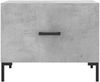 vidaXL Couchtisch Betongrau 50x50x40 cm Holzwerkstoff 829404 Bild 5