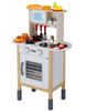 Spielwerk 'Happy Kitchen' Kinderküche mit Mikrowelle und Zubehör, Holz weiß, 57 x 29,5 x 83 cm Bild 1