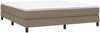 vidaXL Boxspringbettgestell Taupe 180x200 cm Stoff 3120536 Bild 3