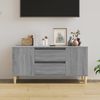 vidaXL TV-Schrank Grau Sonoma 102 x 44,5 x 50 cm Holzwerkstoff [819602] Bild 3