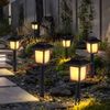 3er Set LED Solarlampen, Laternen Design, Feuereffekt, H 37 cm Bild 3