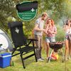 aktivshop Gartenstuhl mit Liegefunktion bis 110kg, Sonnenliege, Gartenliege, 59 × 117 × 80 cm Bild 3