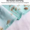 Duschvorhang 180x200cm Schale Antischimmel Textil Wasserabweisend Badezimmer Bild 5