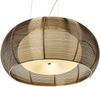 BRILLIANT Lampe Relax Pendelleuchte 40cm bronze/chrom | 2x A60, E27, 30W, g.f. Normallampen n. ent. | In der Höhe einstellbar / Kabel kürzbar | Für LED-Leuchtmittel geeignet Bild 4