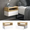 Nachttisch Urbano Braun 45 x 28 cm Vicco Bild 2
