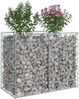vidaXL Gabionen-Hochbeet Silber 42033303 Bild 3