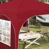 vidaXL Pop-up Partyzelt 290 x 290 x 245 cm Bordeauxrot 42019862 Bild 4