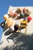 Luxembourg Stuhl stapelbar Acapulcoblau Bild 5