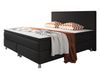 Boxspringbett Berlin 180x200 cm Webstoff Schwarz Bild 1