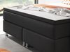 Boxspringbett Berlin 180x200 cm Webstoff Schwarz Bild 4