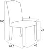 Polsterstuhl Stuhl EMPO Massivholz Buche Bild 5