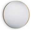 MIRRORS AND MORE 'Britney' Rahmenspiegel Metall, gold, Ø80cm Bild 4