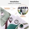 Duschvorhang 180x200 Antischimmel Textil Shower Curtains Wasserdicht Laub Muster Bild 3