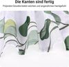 Duschvorhang 180x200 Antischimmel Textil Shower Curtains Wasserdicht Laub Muster Bild 5