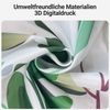 Duschvorhang 180x200 Antischimmel Textil Shower Curtains Wasserdicht Laub Muster Bild 4