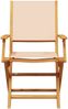 vidaXL 3-tlg. Bistro-Set Beige Stoff und Massivholz 3281811 Bild 4