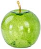 Levandeo® LED Dekolicht, LED Apfel H17cm Grün Glas Dekolampe Timer Tischlampe Stimmungslicht Bild 4