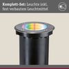 Paulmann 94845 LED Bodeneinbauleuchte Smart Home Zigbee Floor rund Eisen IP67 RGBW Bild 3