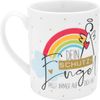XL Tasse Kaffetasse Kaffeebecher Teetasse 0,6l Sheepworld Schutzengel 47773 Bild 3