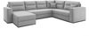 AX LIVING Ecksofas groß Lovere 314 cm – Sofa grau mit Schlaffunktion Bild 2