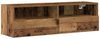vidaXL TV-Wandschrank 2 pcs Altholz 100 x 30 x 30 cm Holzwerkstoff 862189 Bild 5