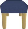 vidaXL Sitzbank Blau 70x30x30 cm Stoff 346630 Bild 4