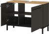 Germania WB-Unterschrank GW-Yonkers, in Graphit/Navarra-Eiche-Nb, mit Siphonausschnitt, 80 x 59 x 34 cm (BxHxT) Bild 4
