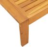 vidaXL 4-tlg. Garten-Sofagarnitur mit Kissen Massivholz Akazie 3214861 Bild 5
