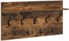 vidaXL Wandmontierter nachttisch Geräucherte Eiche 80 x 40 x 12 cm 874439 Bild 2