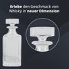 Peill+Putzler Germany Whiskyflasche mit 750 ml Volumen und einem schlichten Streifendesign, Flasche aus Kristallglas, Karaffe, Klassische Glaskaraffe ideal als Geschenk Bild 2