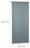 Relaxdays Verdunkelungsrollo grau 60 bis 120 breit Bild 4