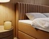 GRAINGOLD Marbella Doppelbett 140x200,Boxspringbett mit Kopfteil und Bettkästen, Velour-Stoff, Braun Bild 5