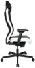 Gamer-Drehstuhl Star Plus / Sitness RS Sport Plus, Kunstleder, Netzstoff, Schwarz, Weiß Bild 5