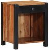 vidaXL Nachttisch 2 pcs Braun 40 x 35 x 50 cm Massivholz Akazie 4019635 Bild 4
