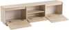 Dmora Fernsehschrank Morrigan, Ständer für Wohnzimmerfernseher, Niedriges Wohnzimmer-Sideboard, TV-Ständerbasis, 160x30 h42 cm, Beige Bild 4