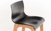 Barhocker DELHI - Schwarz, Holz Barhocker mit Lehne Barstuhl Tresenhocker Tresenstuhl Kneipenhocker Kneipenstuhl Bild 5