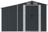 vidaXL Gerätehaus Anthrazit 277x192,5x179 cm Verzinkter Stahl 3188292 Bild 4