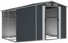 vidaXL Gerätehaus Anthrazit 277x192,5x179 cm Verzinkter Stahl 3188292 Bild 3