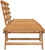 vidaXL Gartenbank 2-in-1 190 cm Massivholz Akazie 316471 Bild 4