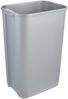 Keeeper 'Swantje' Abfalleimer mit Schwingdeckel, Silber / Anthrazit, 50 Liter Bild 3