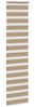 vidaXL Doppelrollo Sandbraun 60x230 cm Stoffbreite 55,9 cm Polyester 4014591 Bild 4